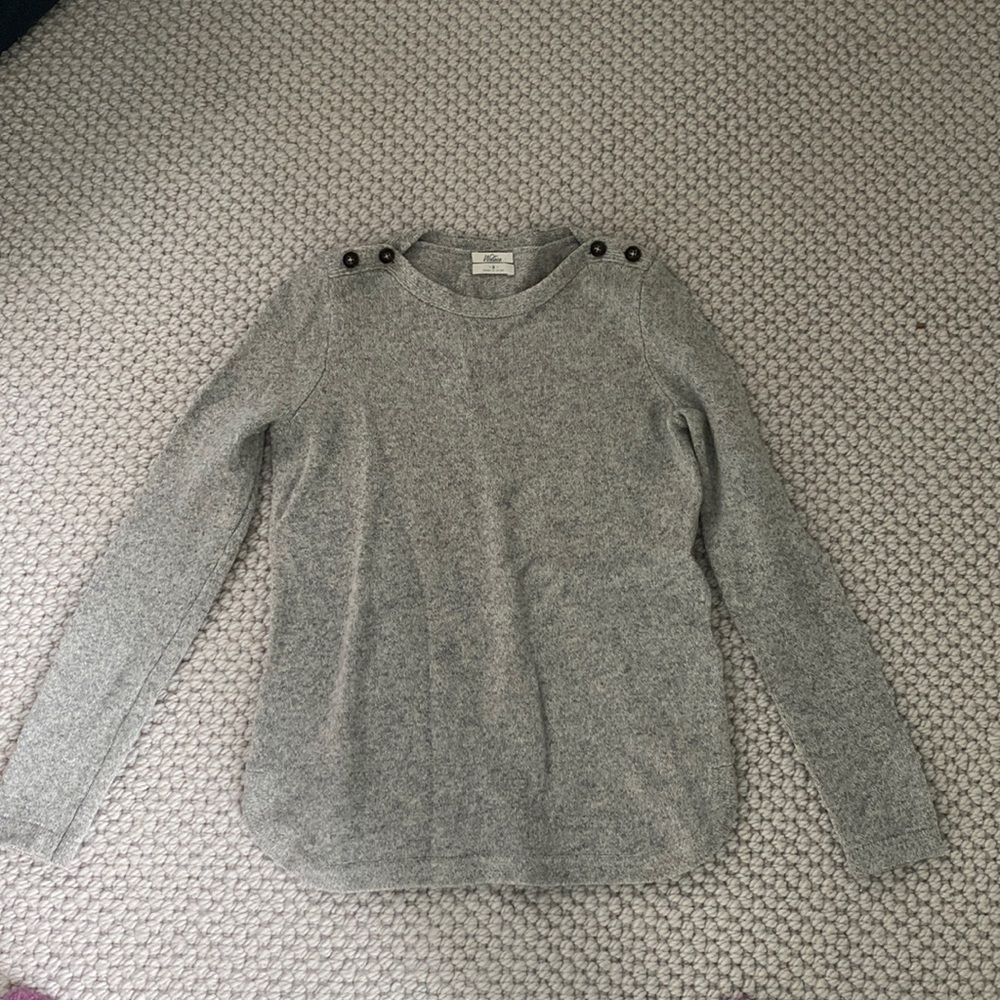 Cozy grey sweater